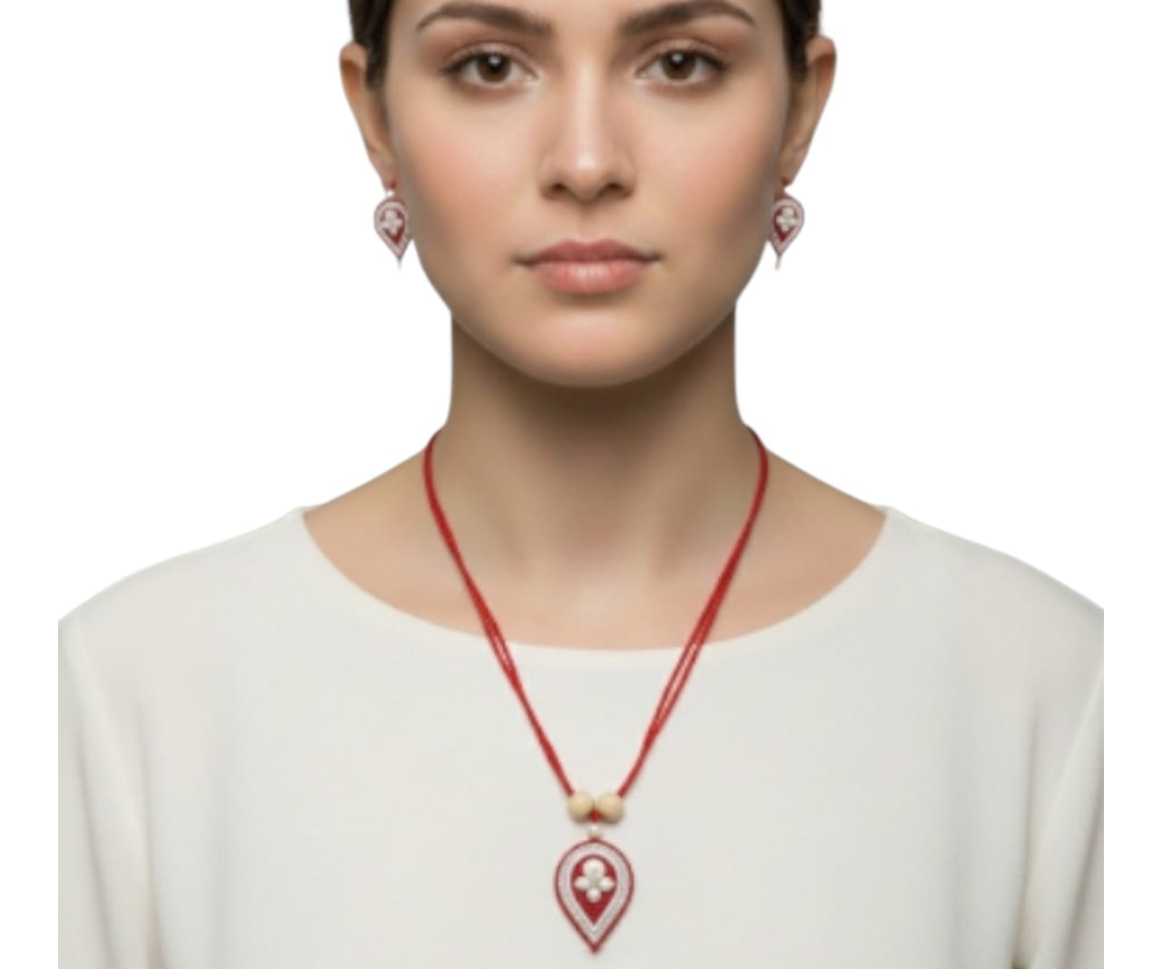 Purely Handmade Jute Jewellery Sets