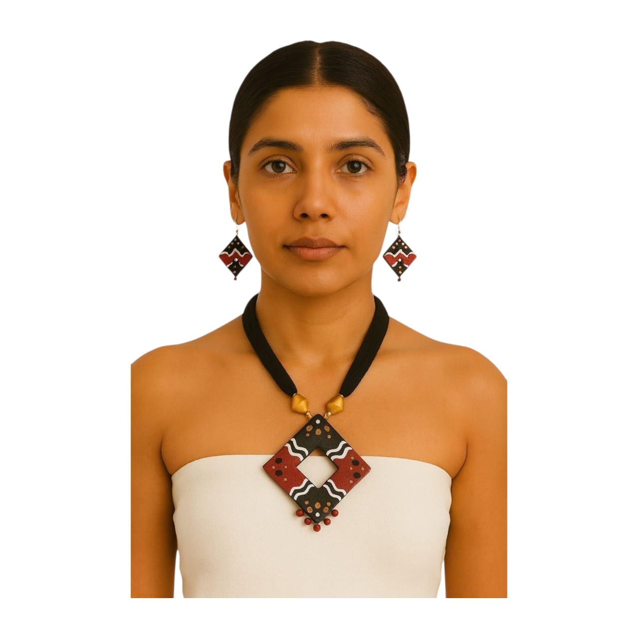 Terracotta Thread Necklace Sets