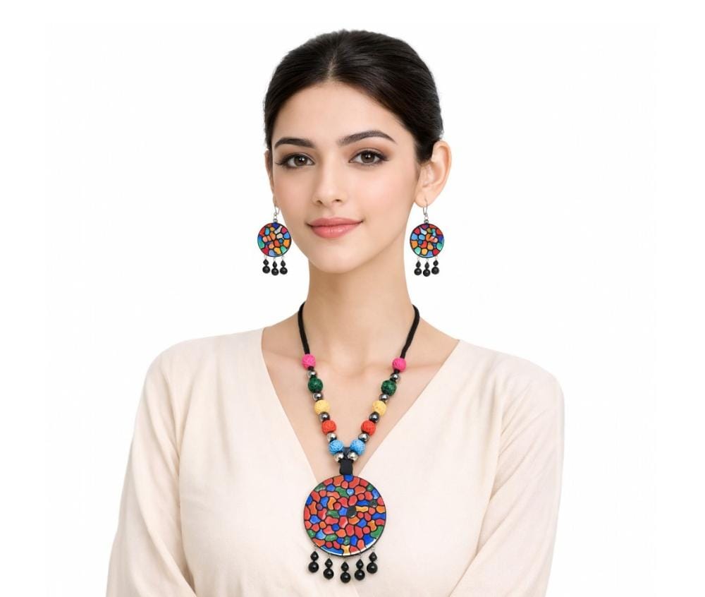 Purely Handmade Glass Jewellery Sets