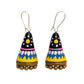Lightweight Half-Cone Shaped Dangler Earrings