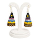 Lightweight Half-Cone Shaped Dangler Earrings