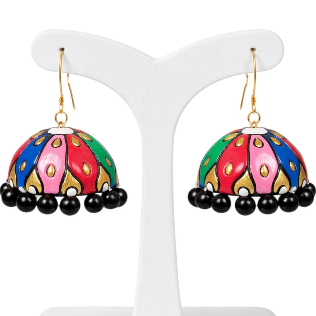 Terracotta Small Jhumka Designer Earrings