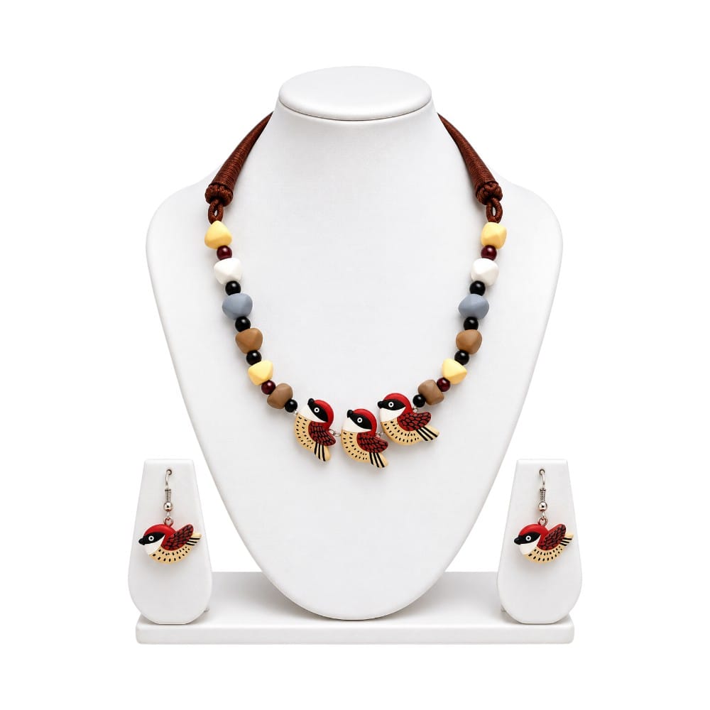 Premium Purely Handmade Clay Jewellery Sets for Women & Girls