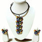Handmade Terracotta Collar Necklace Set