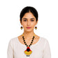 Purely Handmade Terracotta Rope Necklace With Earrings