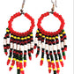 Purely Handmade Glass Beads Earrings