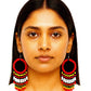 Purely Handmade Glass Beads Earrings