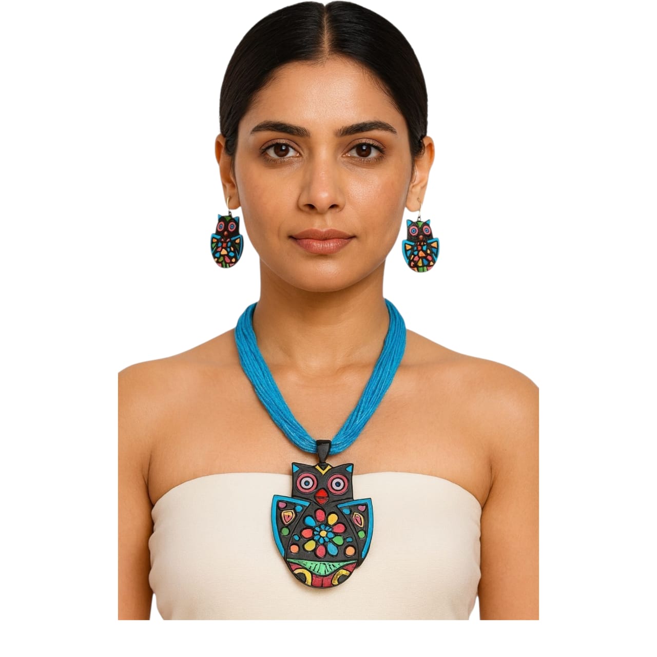Terracotta Thread Necklace Sets