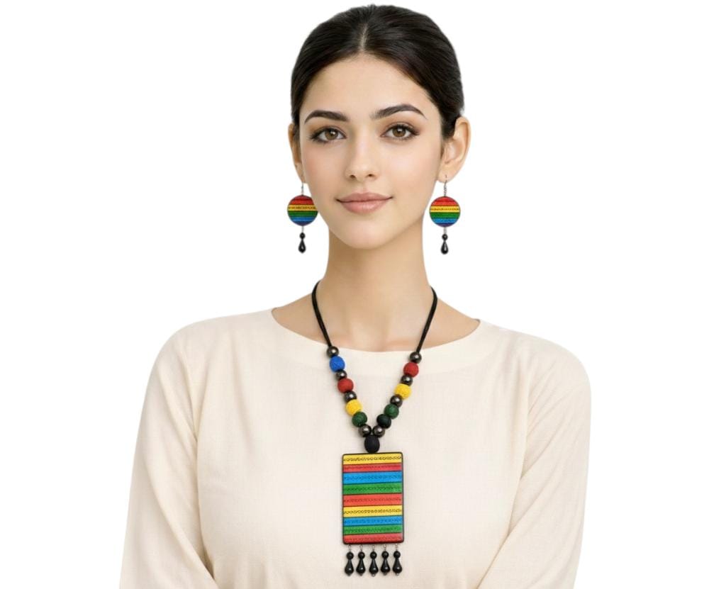 Purely Handmade Glass Jewellery Sets