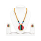 Purely Handmade Terracotta Rope Necklace With Earrings