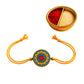 Purely Handmade & Handpainted Terracotta Rakhis for Brother