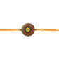 Purely Handmade & Handpainted Terracotta Rakhis for Brother