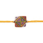 Purely Handmade & Handpainted Terracotta Rakhis for Brother