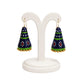 Cone-Shaped Bell Structure (Jhumka hook style) Dangler Earrings
