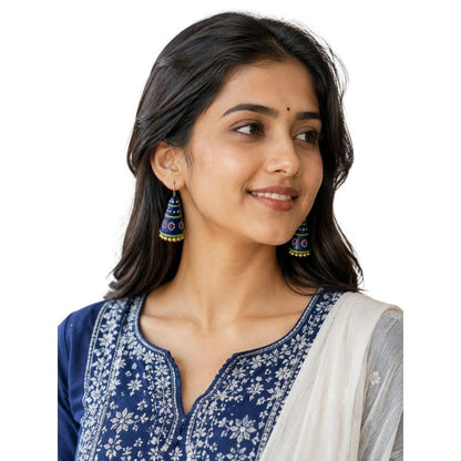 Cone-Shaped Bell Structure (Jhumka hook style) Dangler Earrings