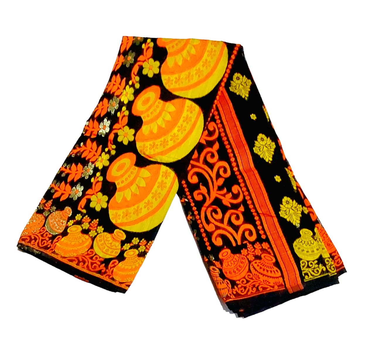 Exquisite Premium Handloom Cotton Jamdani Saree