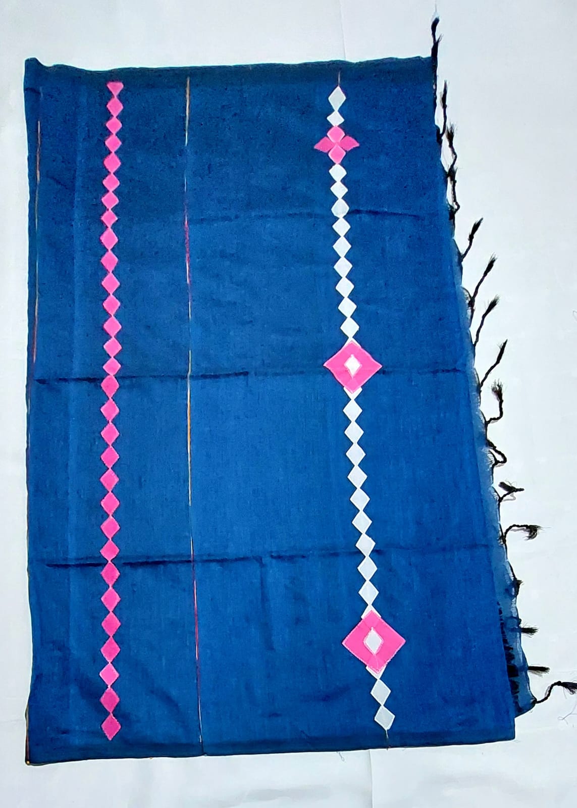 Premium Pure Cotton Applique Saree For Women