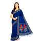 Fashweave Matka SILK floral Printed Saree with Running Blouse Piece For Women & Girls