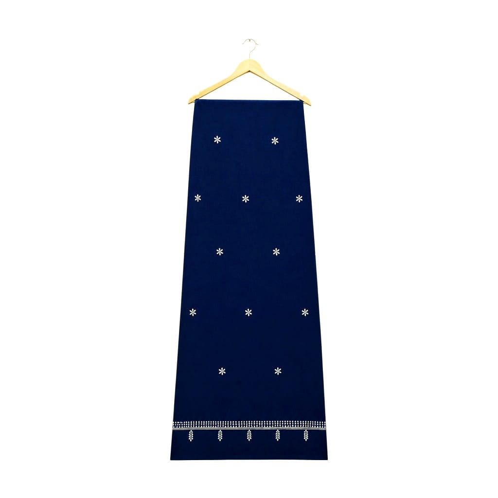 Premium Pure Cotton Unstitched Hand Embroidered Suit Piece