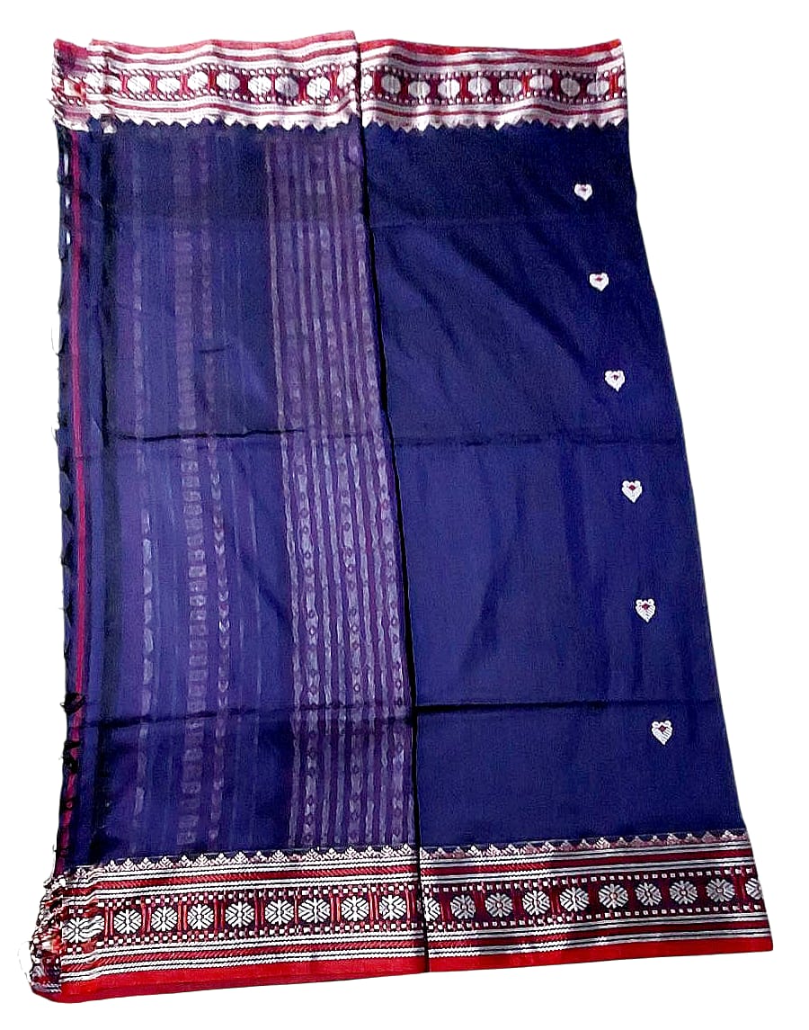 Premium Handloom Pure Khadi Cotton Saree