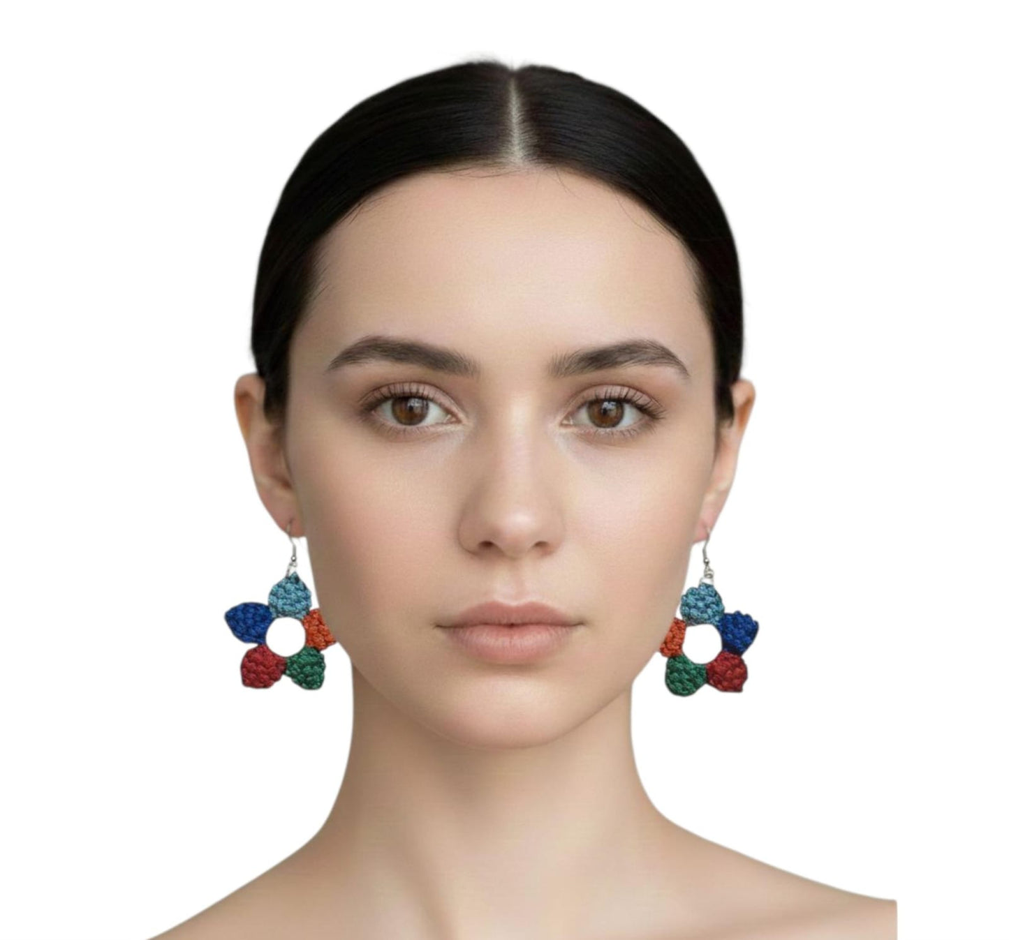 Purely Handmade Lightweight Macrame Dangle Earrings