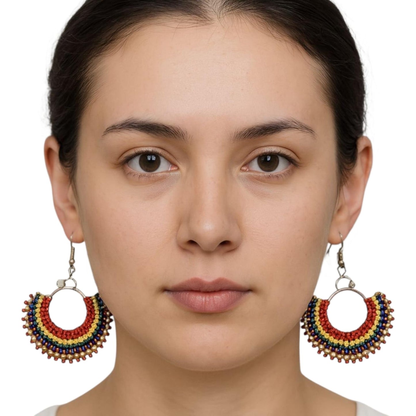 Purely Handmade Lightweight Macrame Dangle Earrings