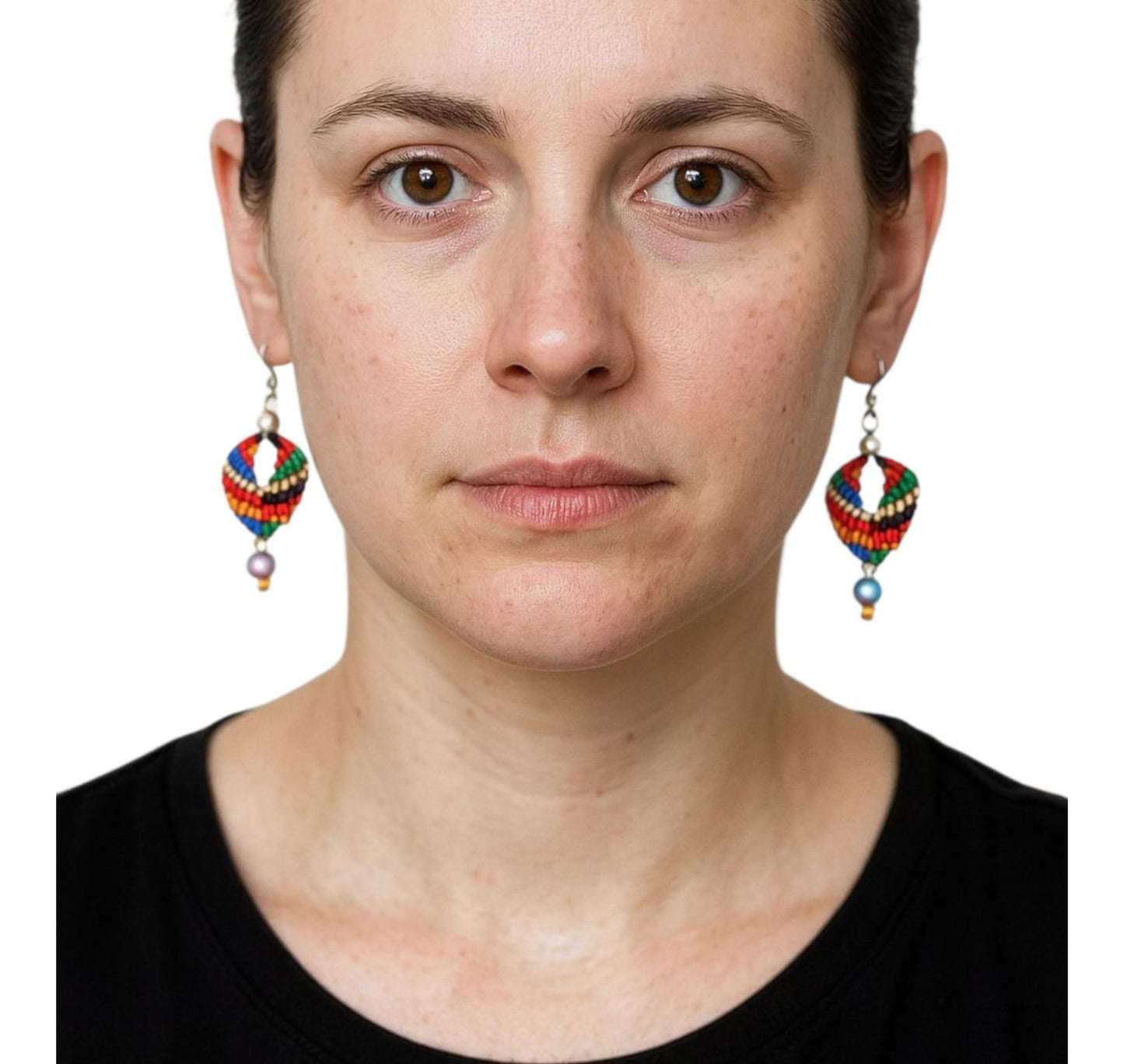 Purely Handmade Lightweight Macrame Dangle Earrings