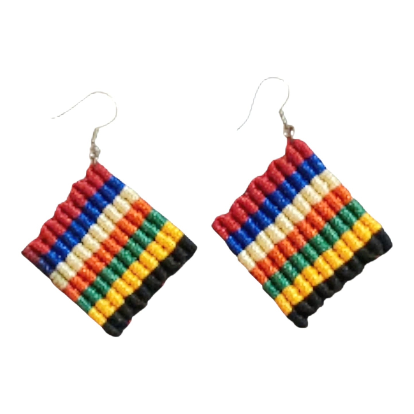 Purely Handmade Lightweight Macrame Dangle Earrings