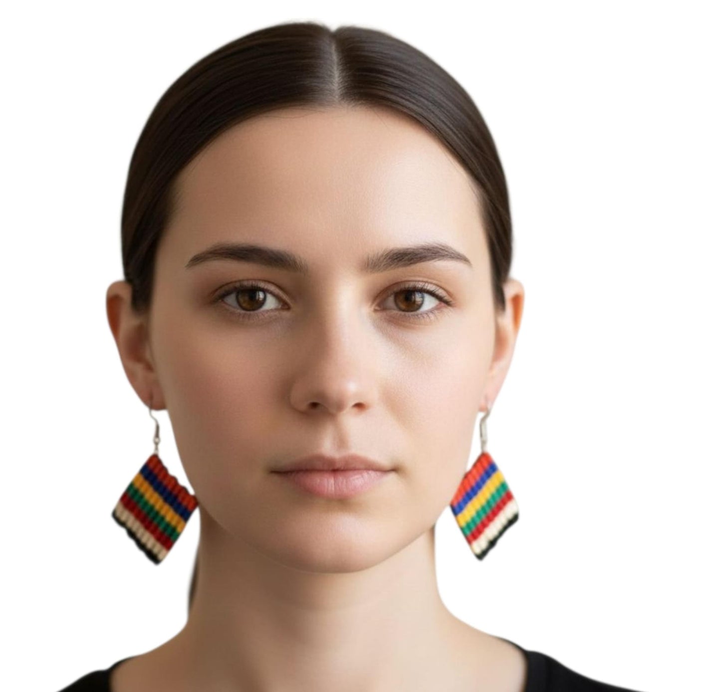 Purely Handmade Lightweight Macrame Dangle Earrings