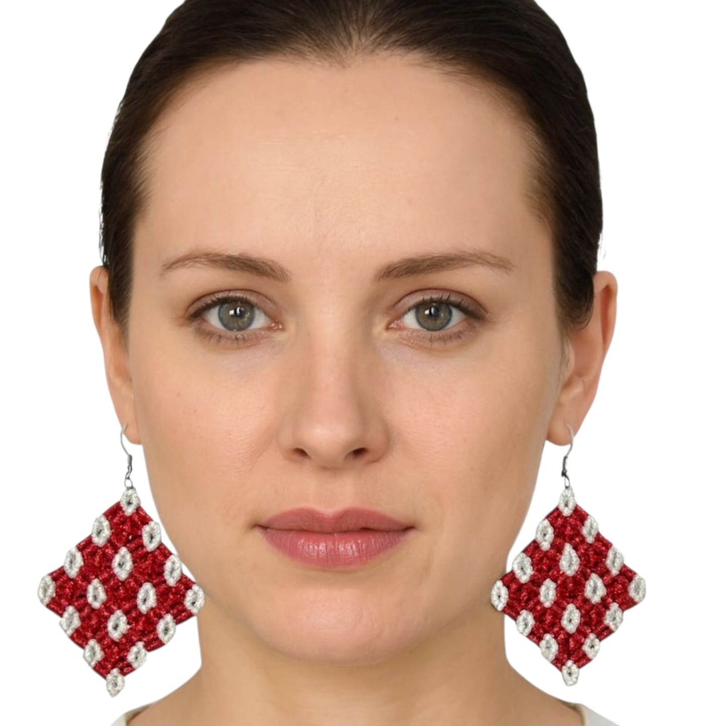 Purely Handmade Lightweight Macrame Dangle Earrings