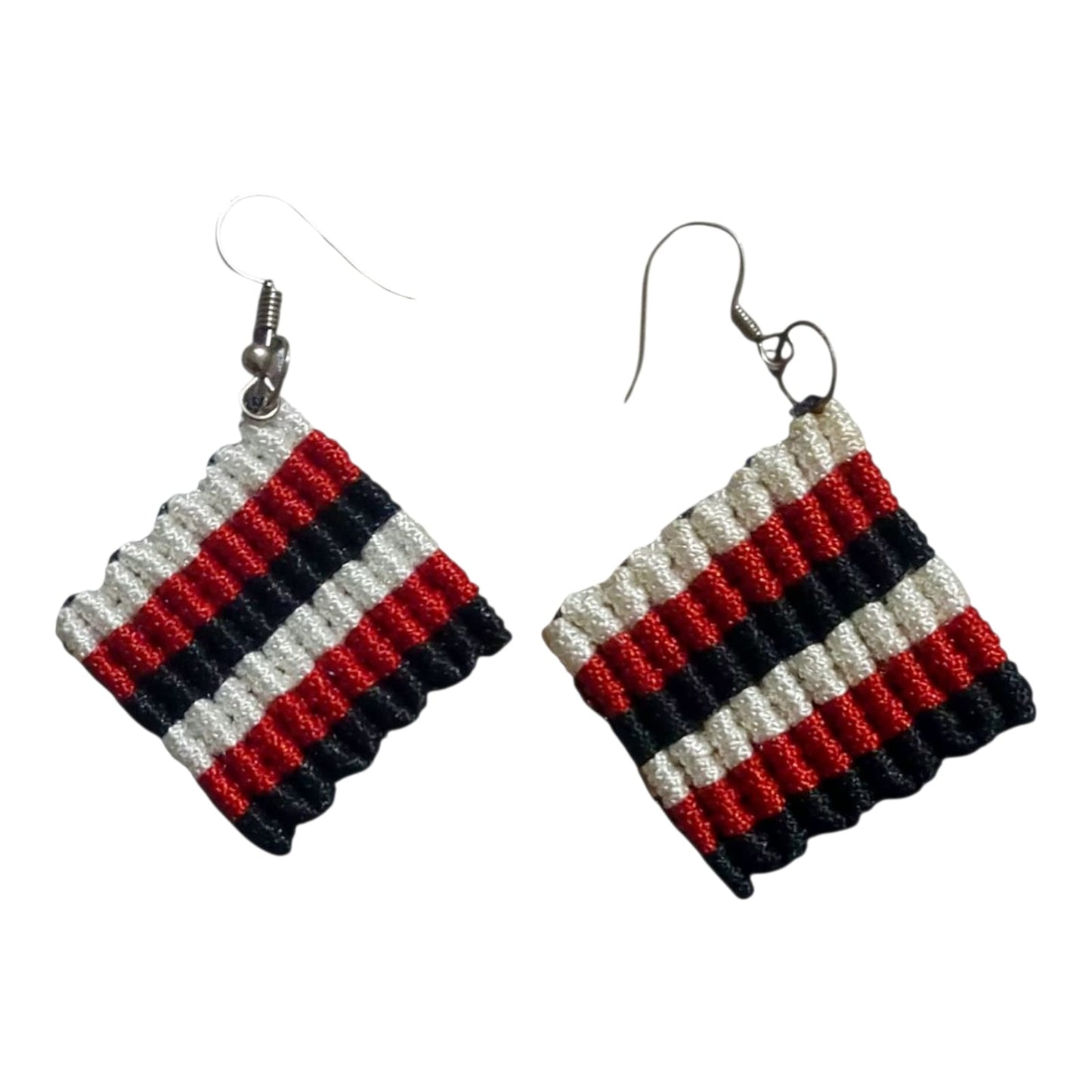 Purely Handmade Lightweight Macrame Dangle Earrings