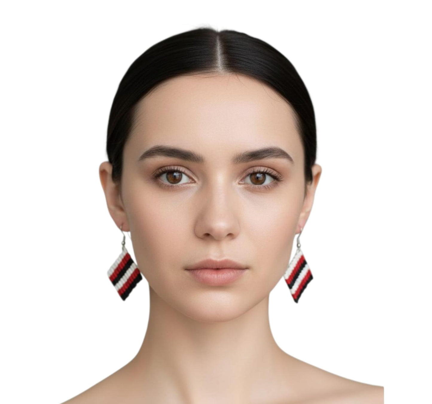 Purely Handmade Lightweight Macrame Dangle Earrings