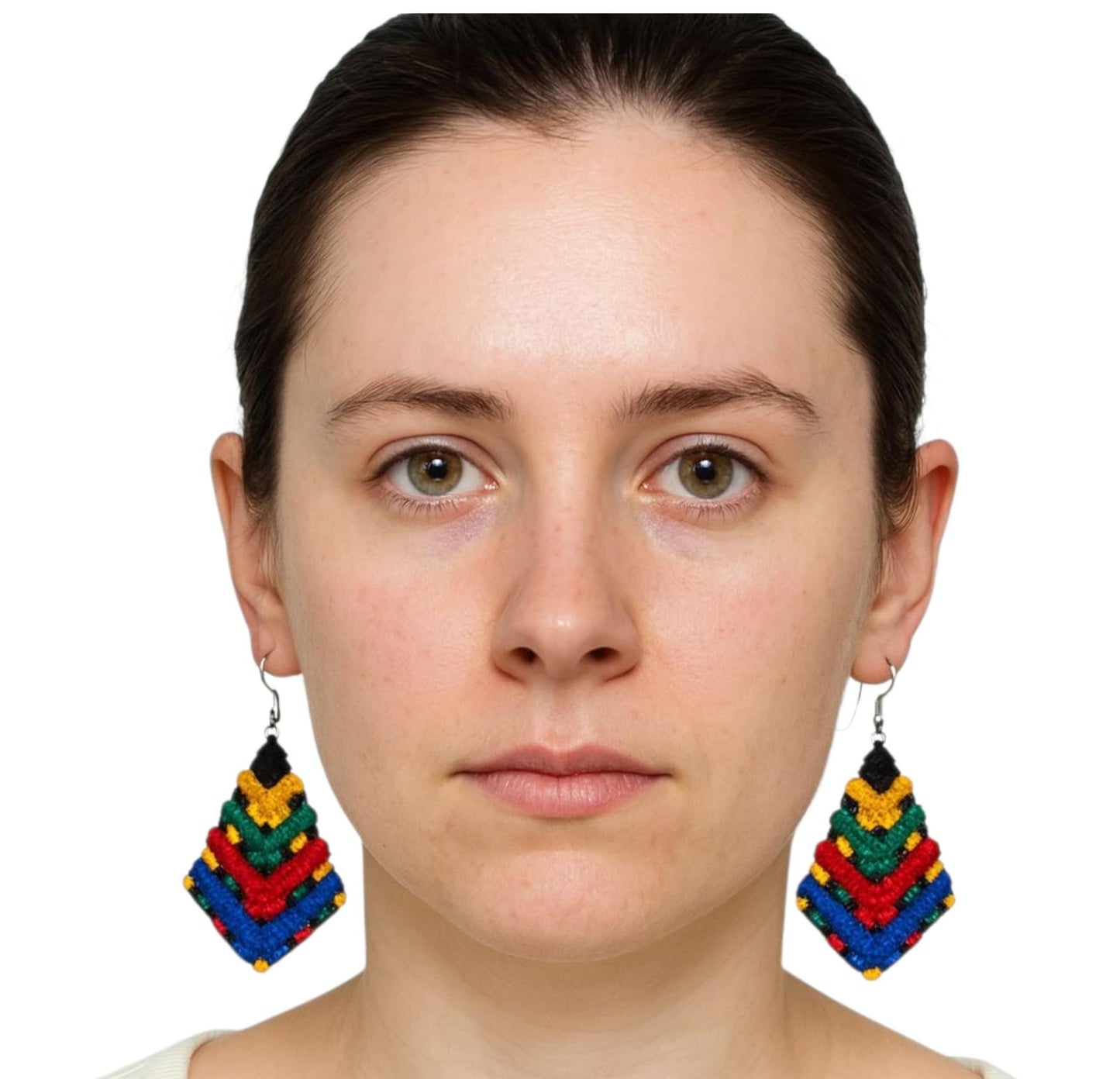Purely Handmade Lightweight Macrame Dangle Earrings