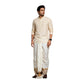 Cotton Silk Dhoti Pant With Contrasting Colour