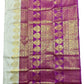 Women's Bomkai Silk Saree with Meenakari Thread & Golden Zari Work