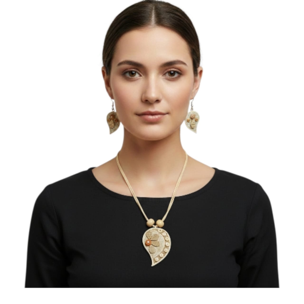 Purely Handmade Jute Jewellery Sets