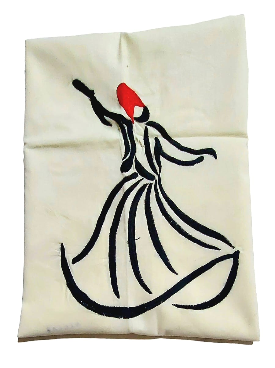 Hand Embroidered Hand Stitched Designer Premium Cotton Blouse Piece