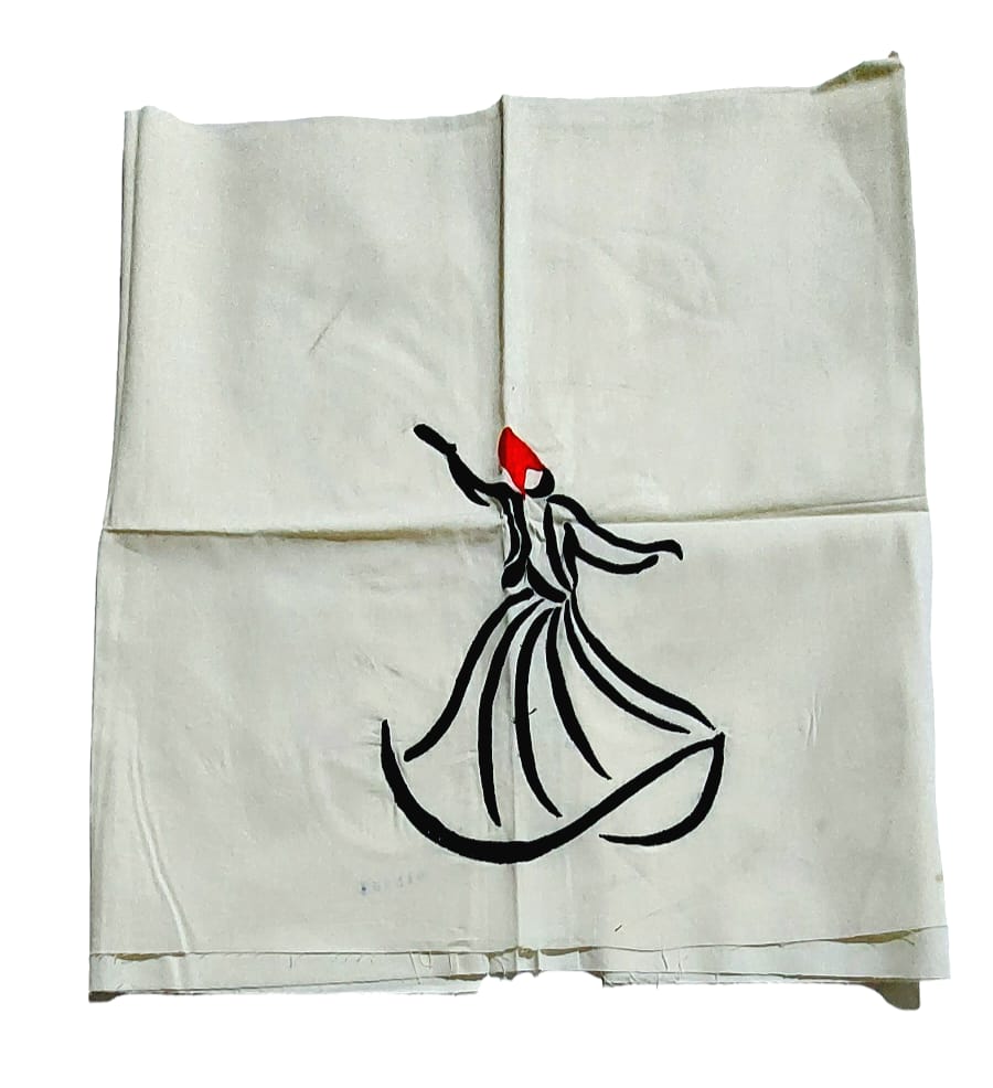 Hand Embroidered Hand Stitched Designer Premium Cotton Blouse Piece