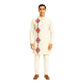 Pure Cotton Short Kurta For Men( With Kantha Stitch Hand Embroidery Work)