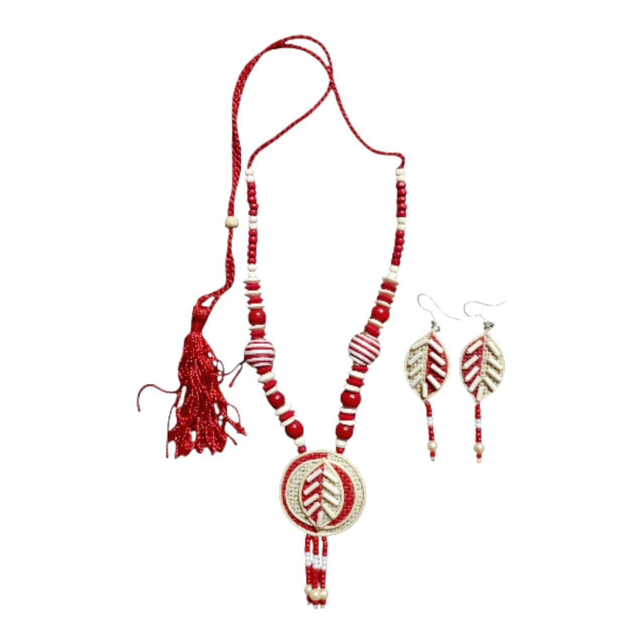 Premium Purely Handmade Jute Jewellery Sets (With Earrings)