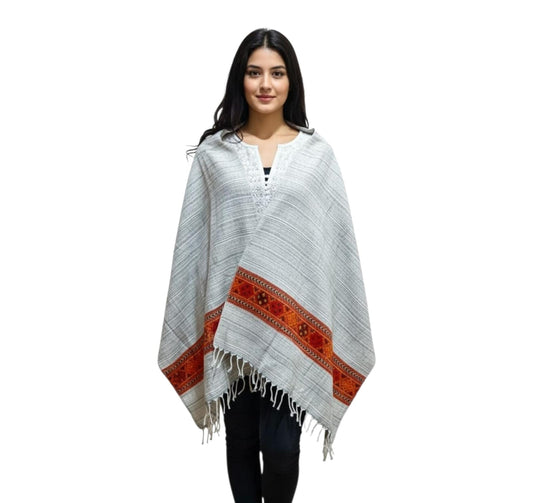 Purely Handmade Handwoven Woolen Stoles For Women & Girls