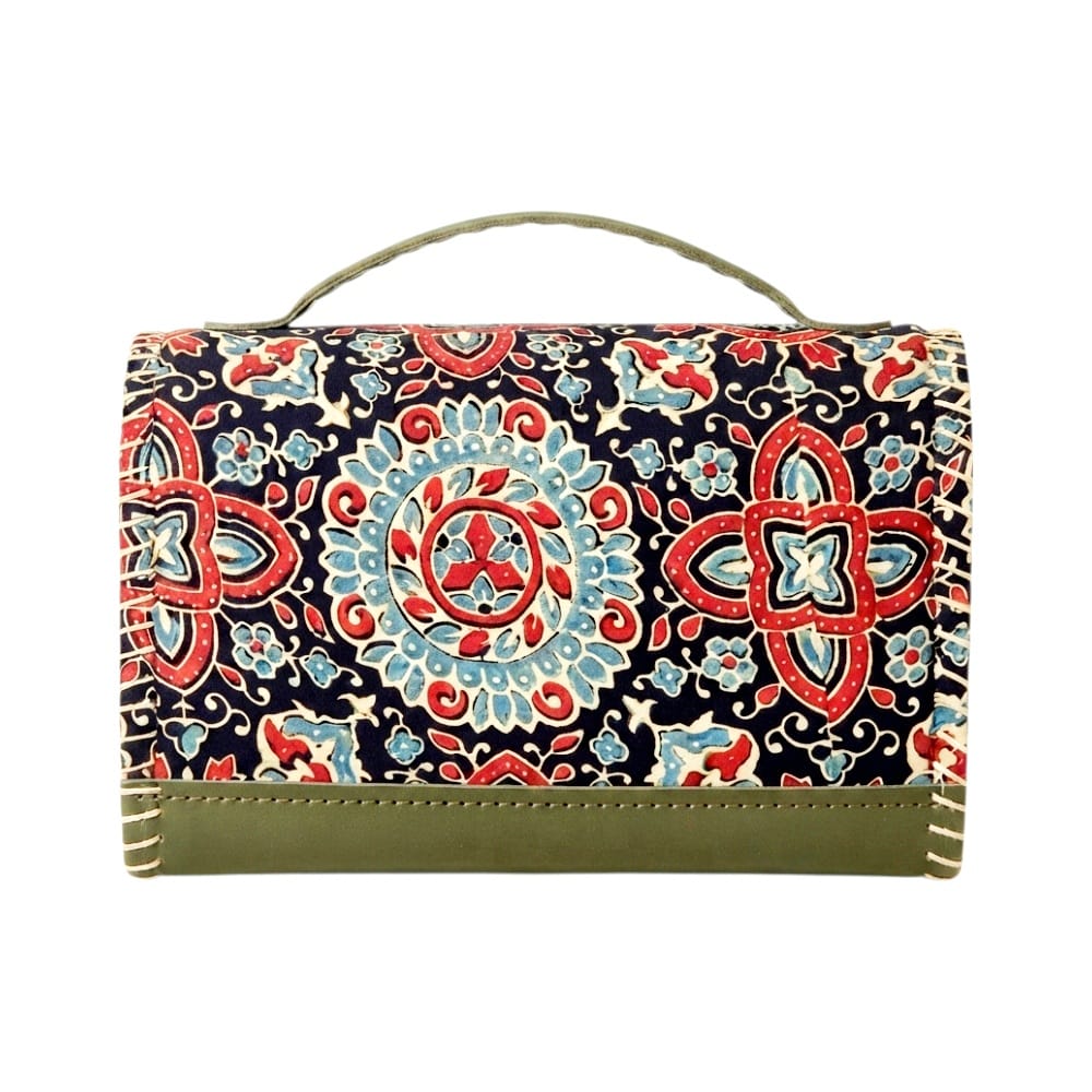 Handcrafted Leather Box-Style Sling Bag