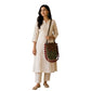 Gajji Silk Ajrakh Printed Leather Crossbody Flip Sling Bag