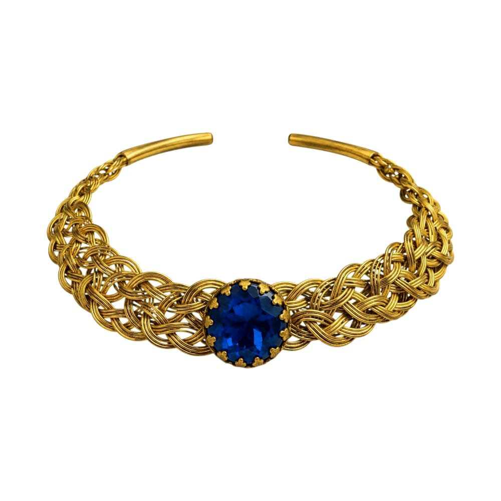 Purely Handmade Lightweight Brass Neckpiece