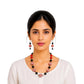 Purely Handmade Terracotta Rope Necklace With Earrings