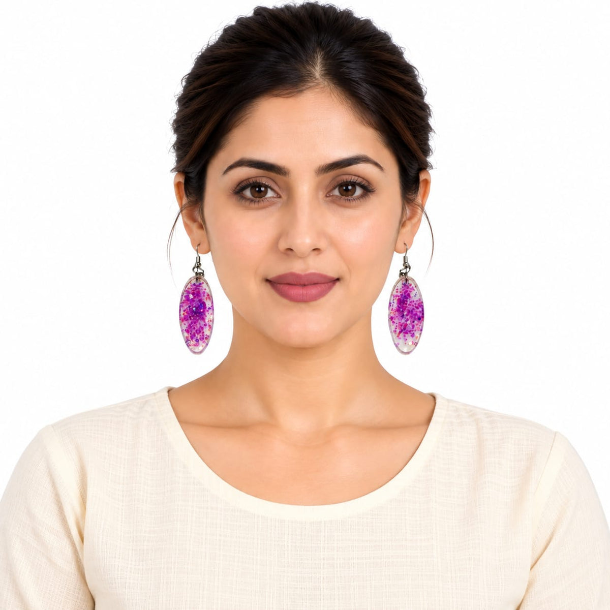 Premium Purely Handmade Resin Jewellery Earrings for Women & Girls