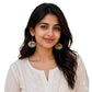 Multicolour Lightweight Terracotta Dangler ( Earrings)