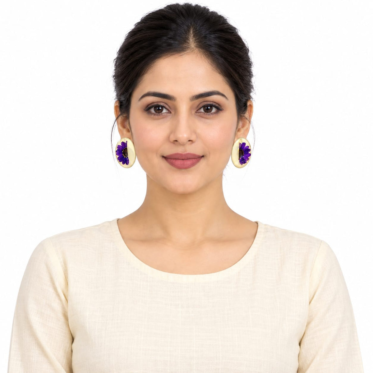 Premium Purely Handmade Resin Jewellery Earrings for Women & Girls