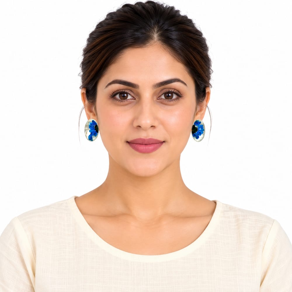 Premium Purely Handmade Resin Jewellery Earrings for Women & Girls