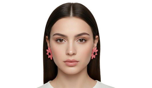 Purely Handmade Clay(Stud) Earrings